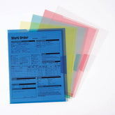 SMEAD ORGANIZED UP POLY TRANSLUCENT PROJECT FILE JACKET ASSORTED COLORS - Al Masam Stationery LLC